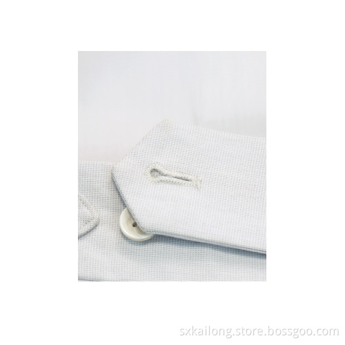 Men's White Pants with Buckle Suit Pants